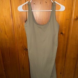 Old Navy Olive Midi Dress
